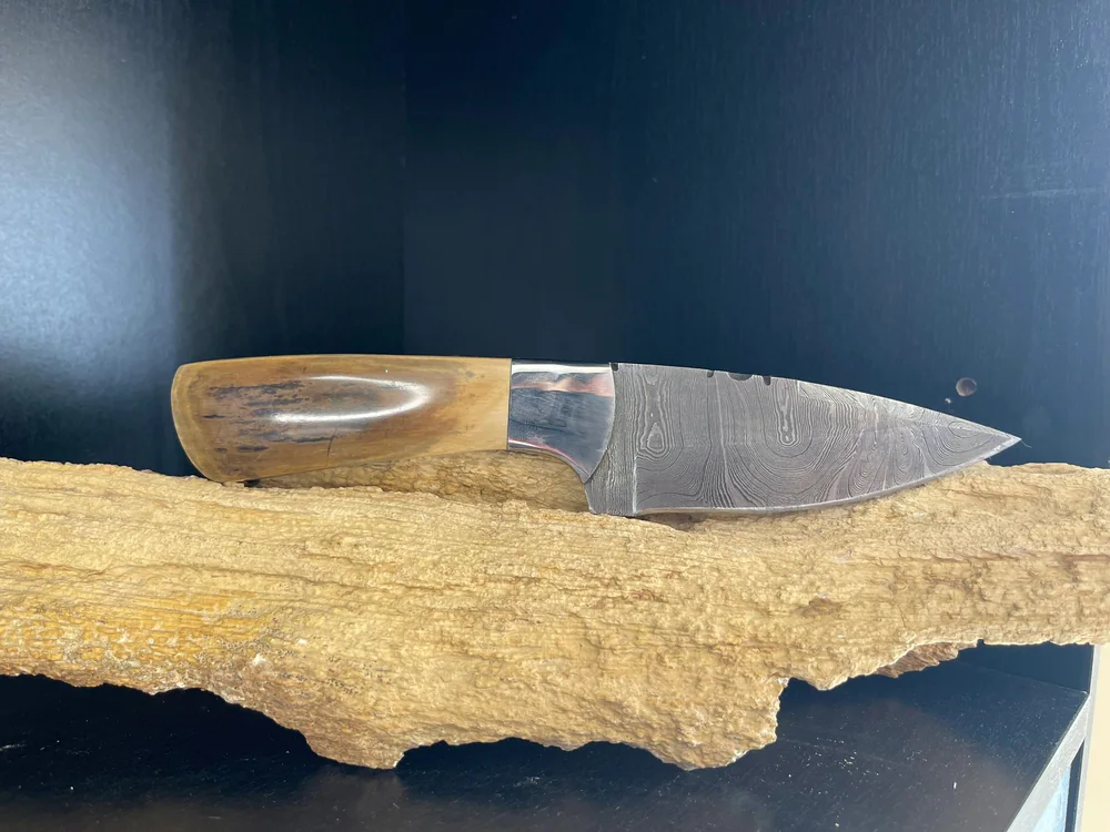 Rough Cut Lapidary fixed-blade knife from the past-work gallery